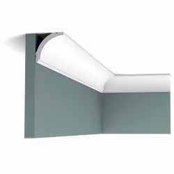 Потолочный плинтус под покраску Orac Decor Axxent CX109 2000×44×44