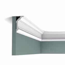 Потолочный плинтус под покраску Orac Decor Select CX176 2000×40×80