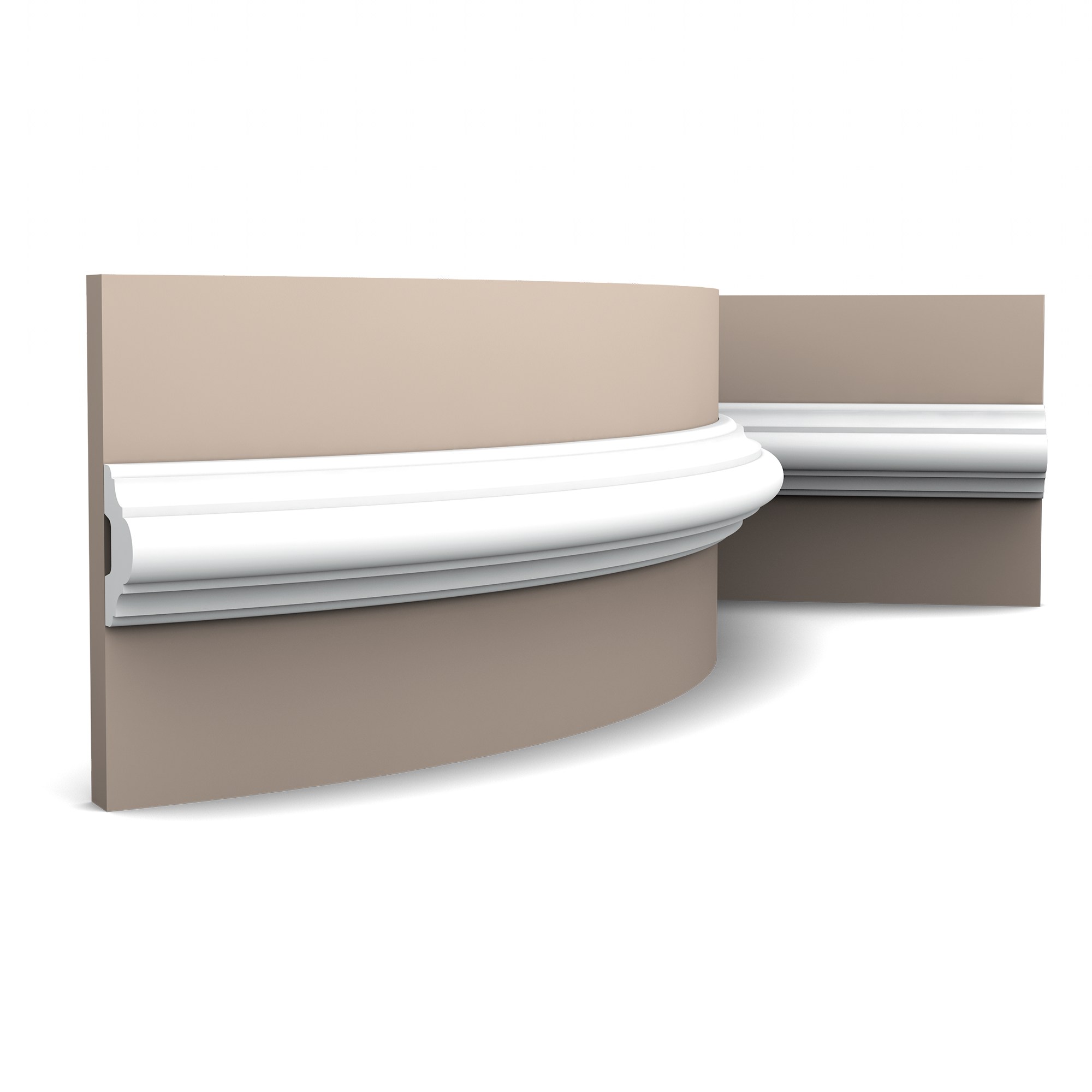 Гибкий молдинг под покраску Orac Decor Orac Luxxus P4020F 2000×50×29 Гибкий молдинг под покраску Orac Decor Orac Luxxus P4020F 2000×50×29