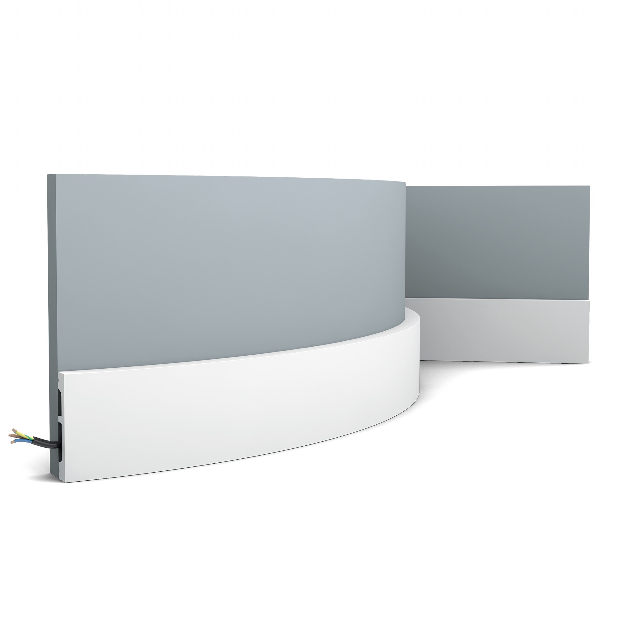 Плинтус под покраску гибкий Orac Decor Select SX157F 2000×66×13 Плинтус под покраску гибкий Orac Decor Select SX157F 2000×66×13