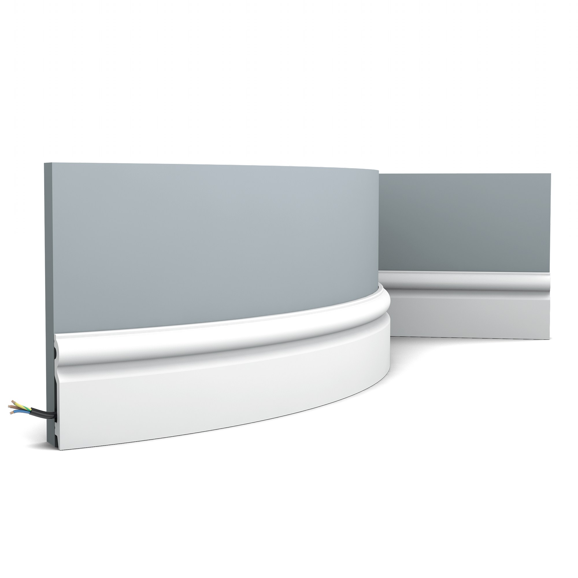 Плинтус под покраску гибкий Orac Decor Select SX137F 2000×99×15 Плинтус под покраску гибкий Orac Decor Select SX137F 2000×99×15