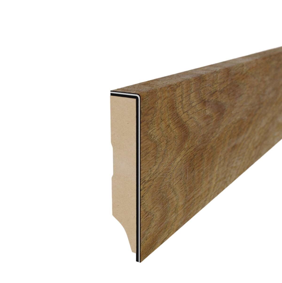 Плинтус МДФ FineFloor Wood Дуб Квебек FF-1408 2400×60×12,5 Плинтус МДФ FineFloor Wood Дуб Квебек FF-1408 2400×60×12,5