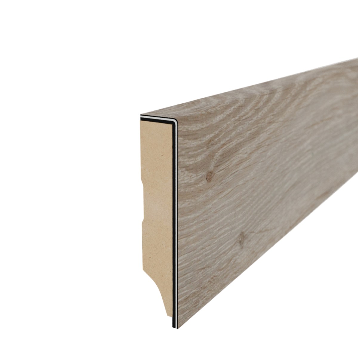 Плинтус МДФ FineFloor Wood Дуб Шер FF-1414 2400×60×12,5 Плинтус МДФ FineFloor Wood Дуб Шер FF-1414 2400×60×12,5