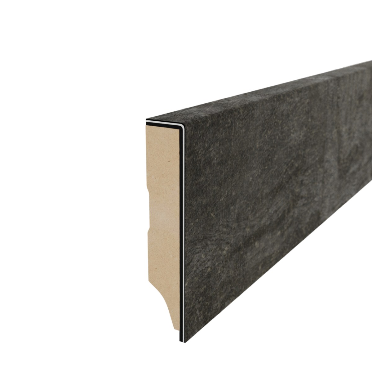 Плинтус МДФ FineFloor Stone Шато Миранда FF-1455 2400×60×12,5 Плинтус МДФ FineFloor Stone Шато Миранда FF-1455 2400×60×12,5