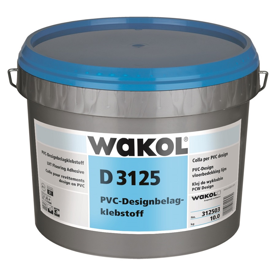 Клей для винилового пола WAKOL D 3125 10 кг
