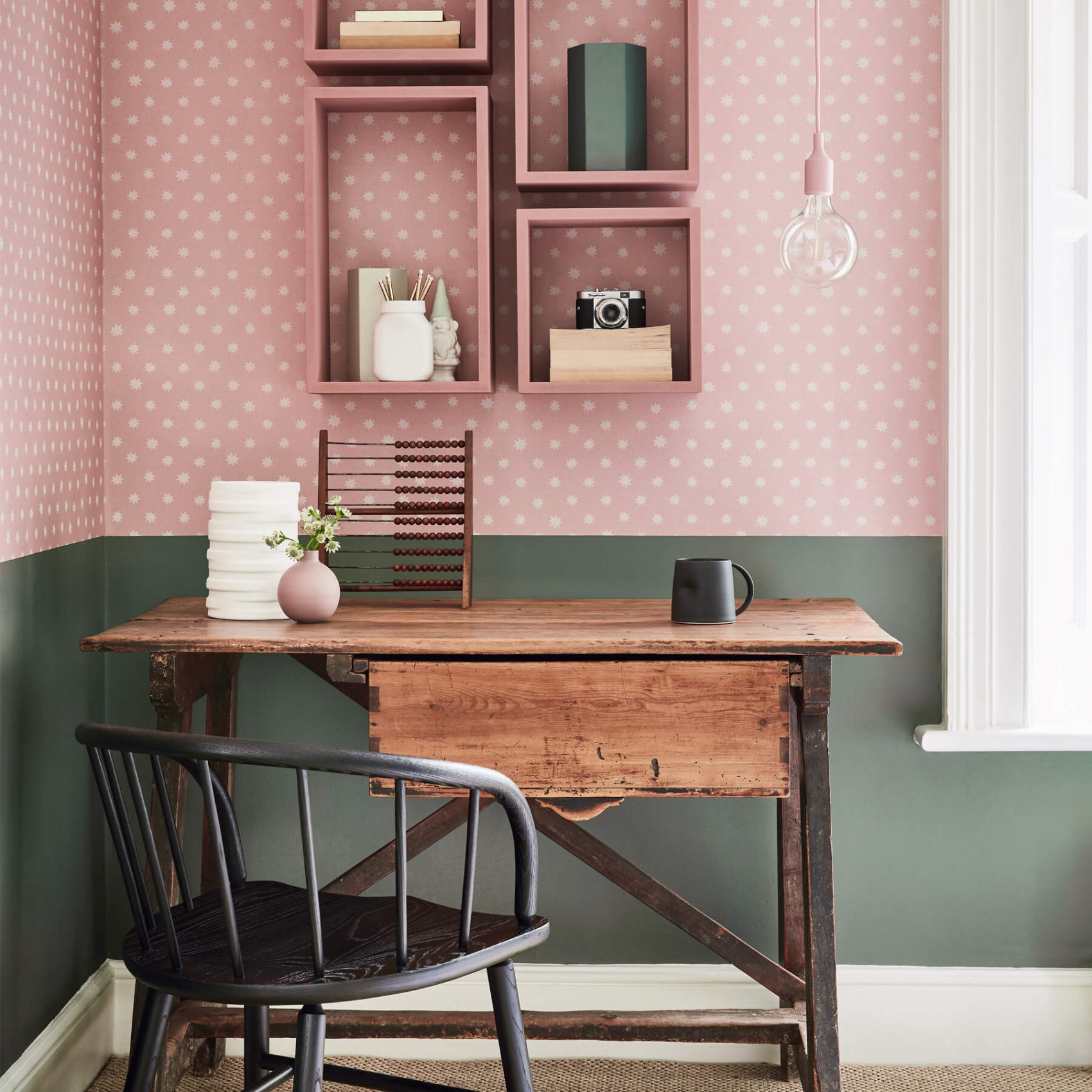 Обои Little Greene London Wallpapers V Lower George Carousel 0256LGCAROU фото в интерьере