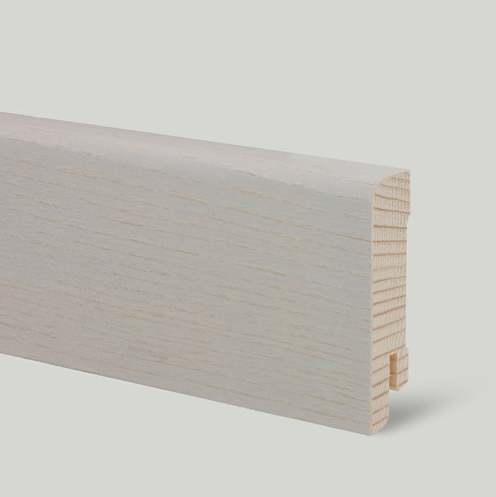 Плинтус деревянный Tarkett Ясень Фрост 2400×60×16 Плинтус деревянный Tarkett Ясень Фрост 2400×60×16