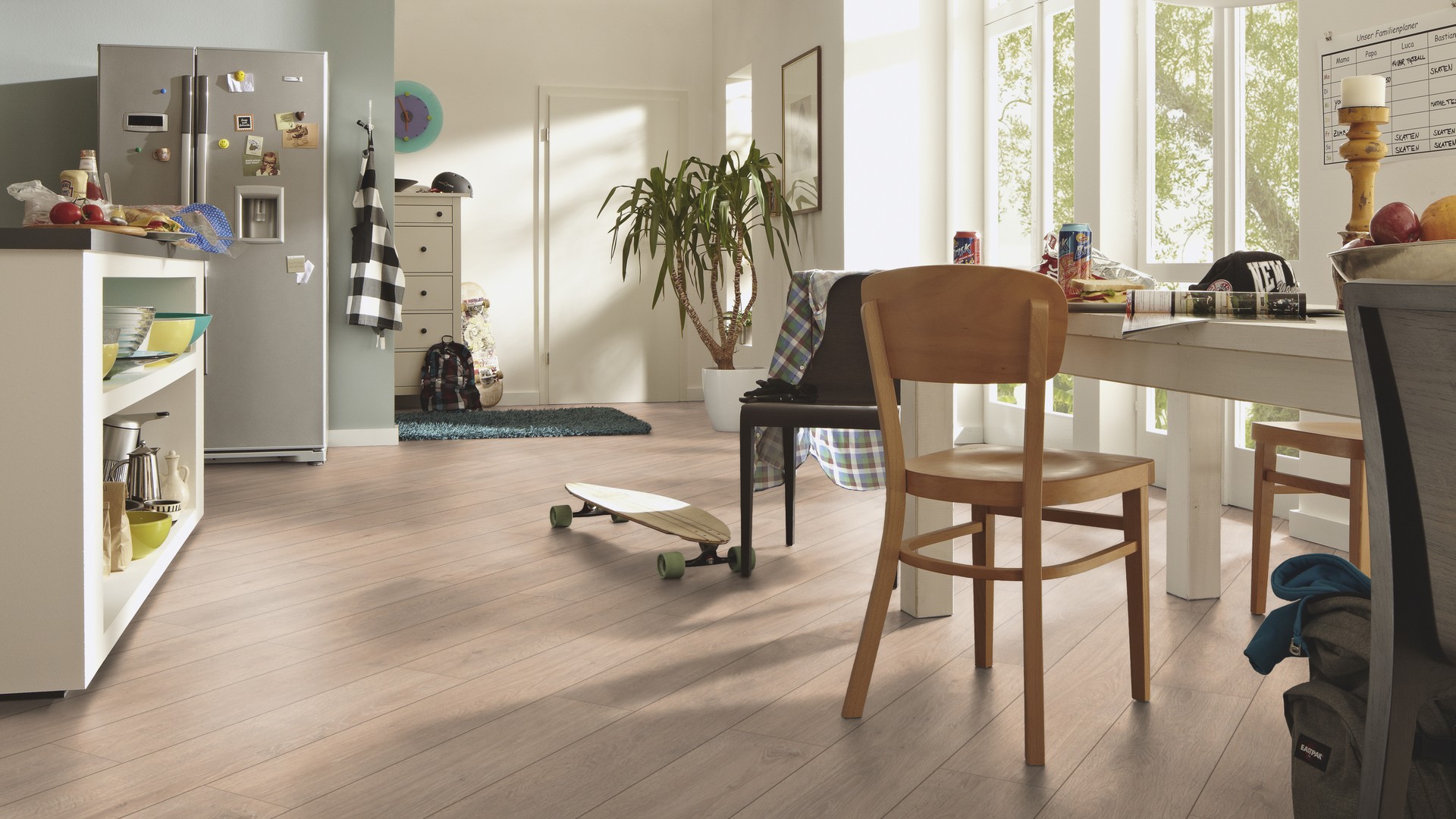 Ламинат Meister LD 150 Дуб Каледония Caledonia oak 600017-1288198-06421 1288×198×8 фото в интерьере