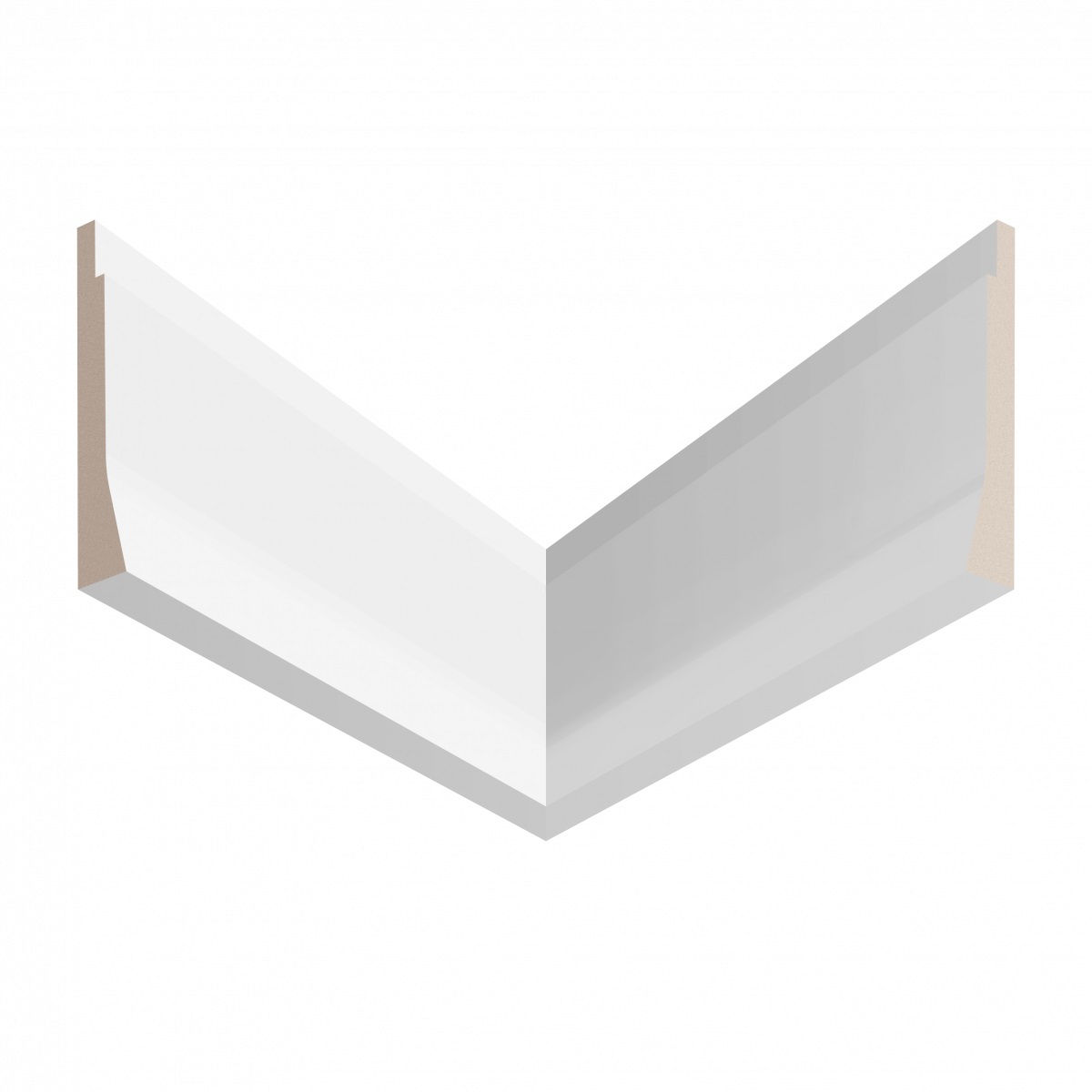 Плинтус под покраску Ultrawood Base 009 2440×107×15 Плинтус под покраску Ultrawood Base 009 2440×107×15