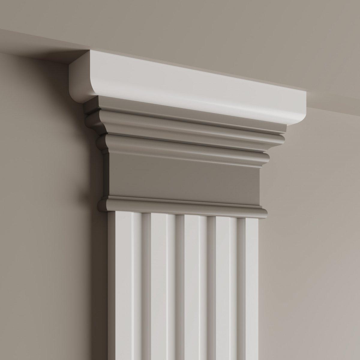 Дверной декор верхний под покраску Ultrawood D 4100 195х89×30 фото в интерьере Дверной декор верхний под покраску Ultrawood D 4100 195х89×30 фото в интерьере