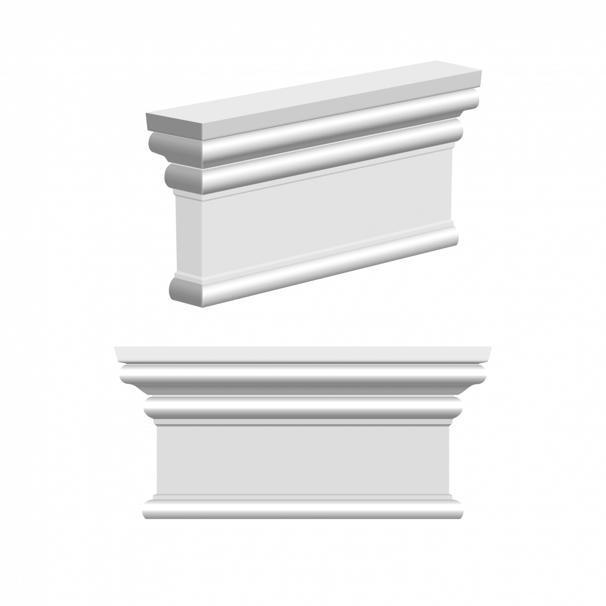 Дверной декор верхний под покраску Ultrawood D 4100 195х89×30 Дверной декор верхний под покраску Ultrawood D 4100 195х89×30