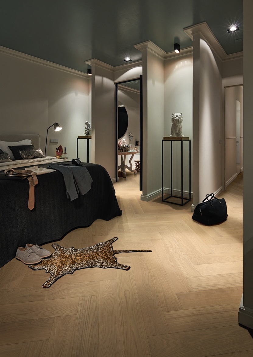 Паркетная доска Meister PS 500 Residence Дуб гармония Простой масло 8805 елка 710×142×13 фото в интерьере Паркетная доска Meister PS 500 Residence Дуб гармония Простой масло 8805 елка 710×142×13 фото в интерьере