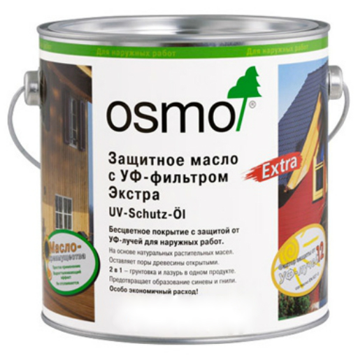 Защитное масло с УФ-фильтром Экстра Osmo UV-Schutz-Ol Extra 426 Лиственница 0,125 л Защитное масло с УФ-фильтром Экстра Osmo UV-Schutz-Ol Extra 426 Лиственница 0,125 л