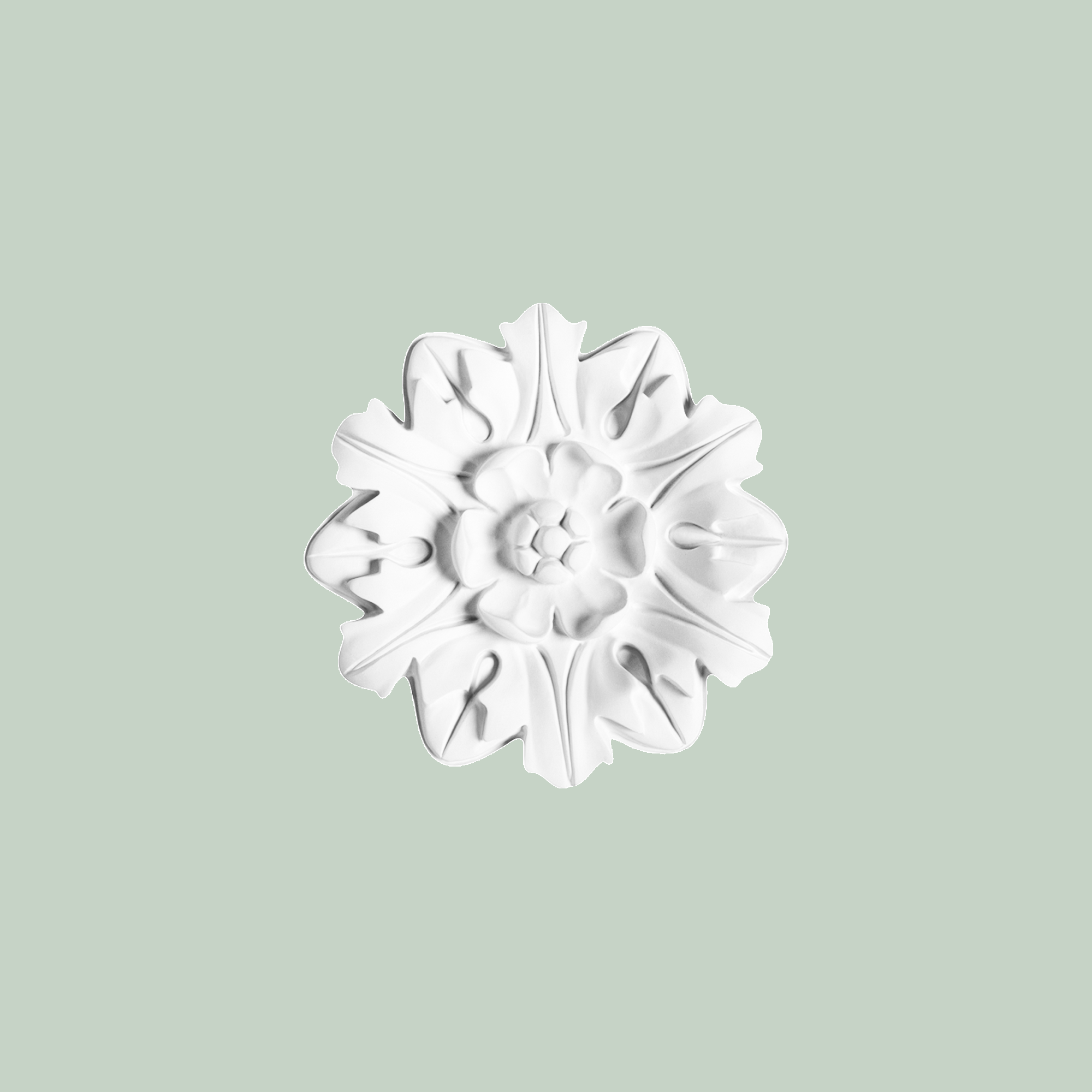 Потолочная розетка под покраску Orac Decor R12 19,5см Потолочная розетка под покраску Orac Decor R12 19,5см