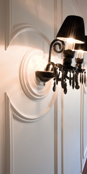 Потолочная розетка под покраску Orac Decor R08 38см фото в интерьере Потолочная розетка под покраску Orac Decor R08 38см фото в интерьере