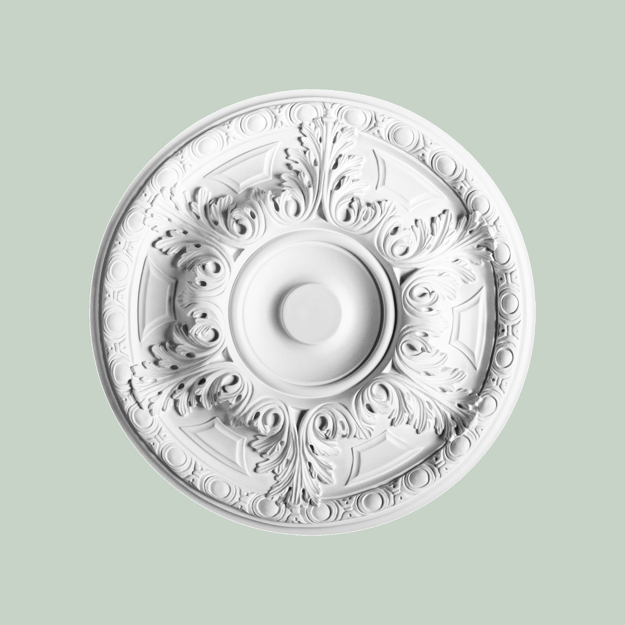 Потолочная розетка под покраску Orac Decor R18 49см Потолочная розетка под покраску Orac Decor R18 49см