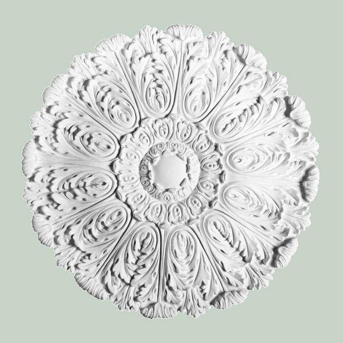 Потолочная розетка под покраску Orac Decor R27 75см Потолочная розетка под покраску Orac Decor R27 75см