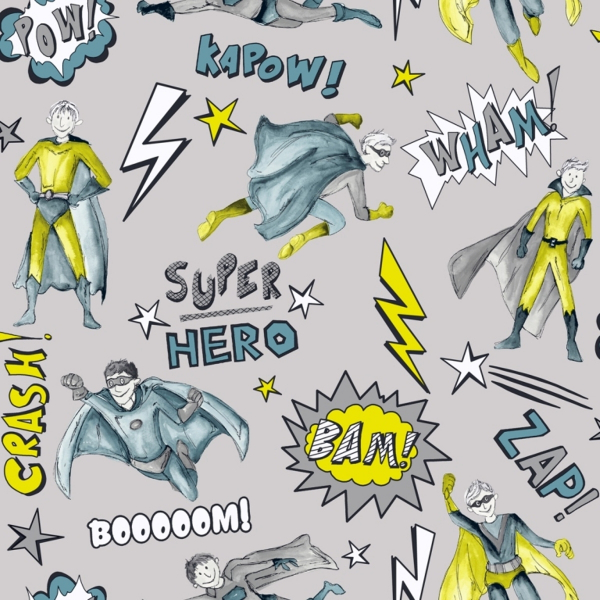 Обои ArtHouse Children Superhero 696201 Обои ArtHouse Children Superhero 696201