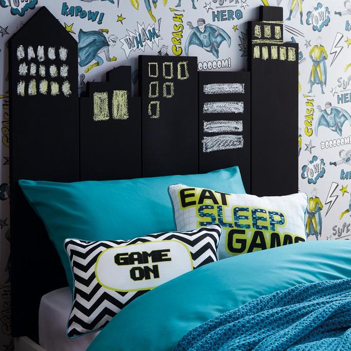 Обои ArtHouse Children Superhero 696201 фото в интерьере Обои ArtHouse Children Superhero 696201 фото в интерьере