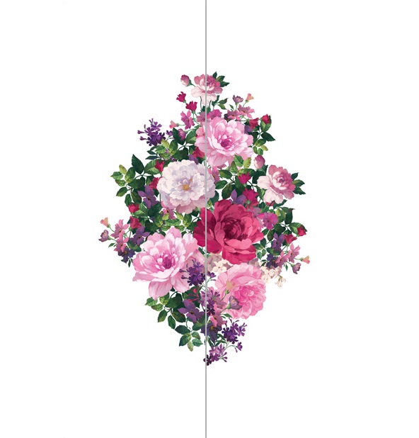 Панно Loymina Classic vol. II French bouquet V9 002 B3 3х2 м