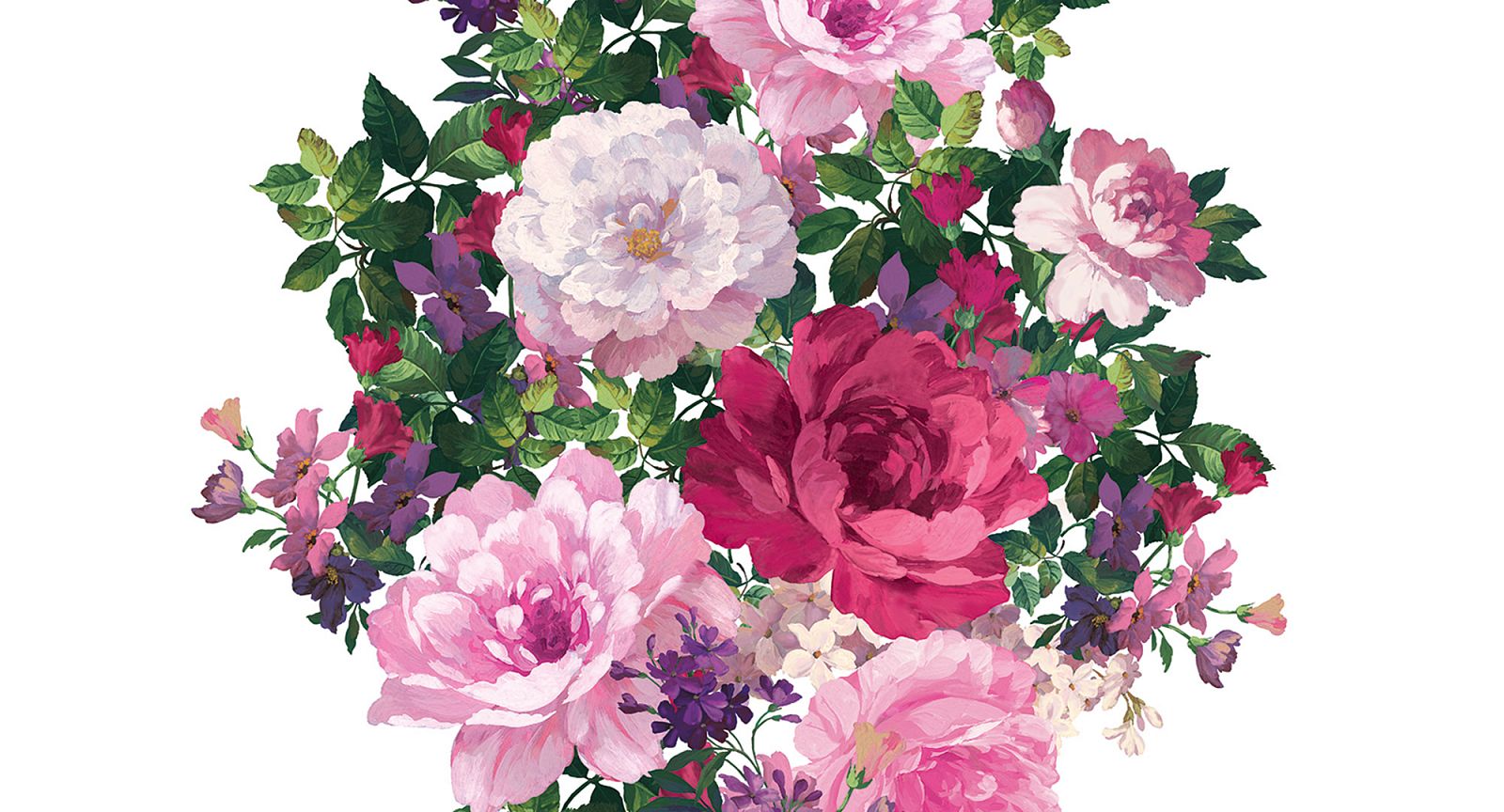 Панно Loymina Classic vol. II French bouquet V9 002 B3 3х2 м