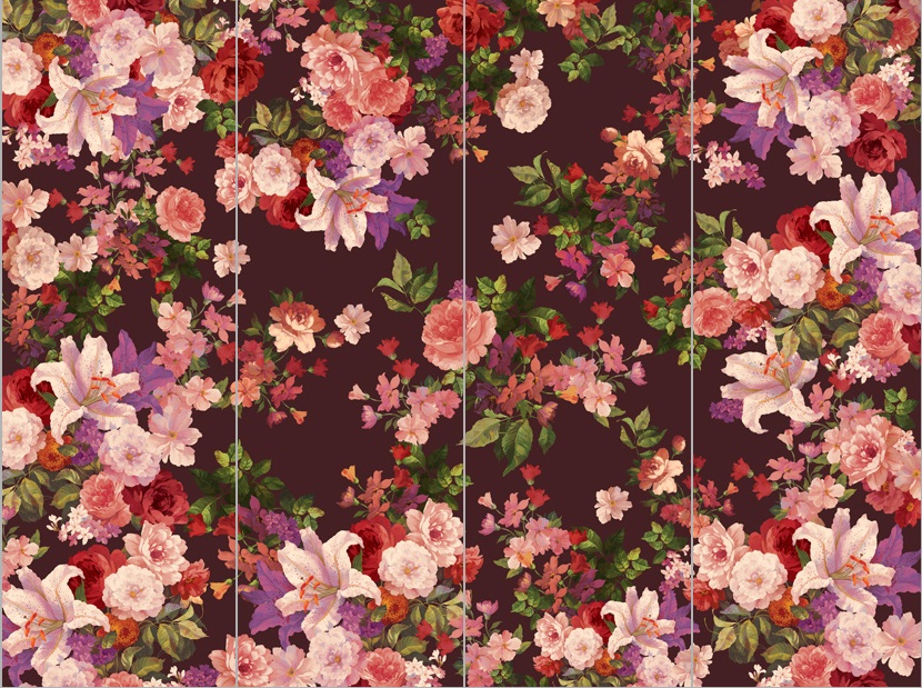 Панно Loymina Classic vol. II French bouquet V9 004 B1 3х4 м