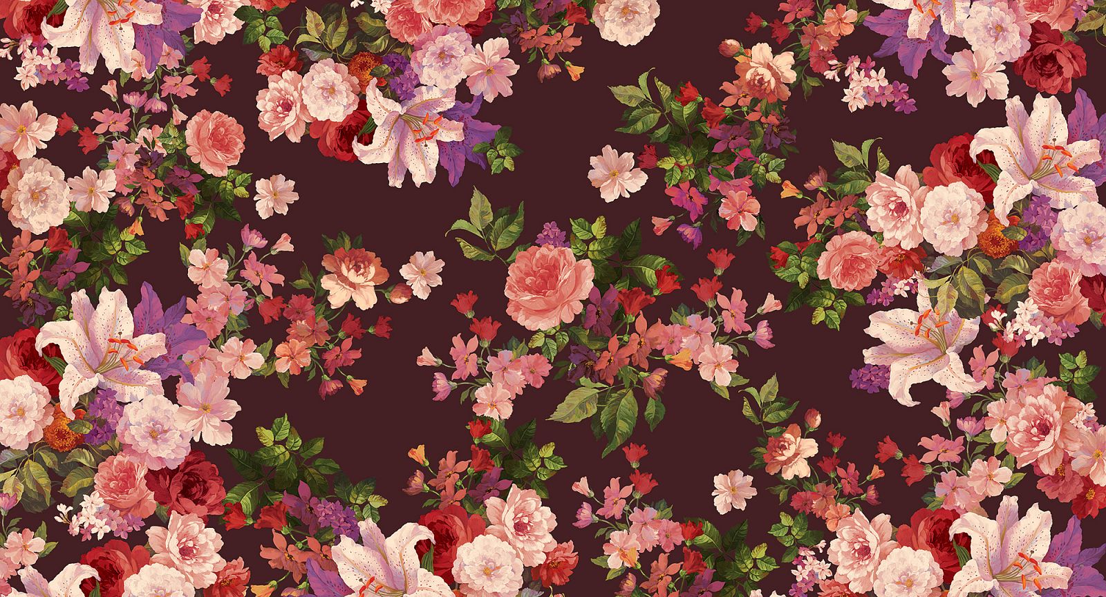 Панно Loymina Classic vol. II French bouquet V9 004 B1 3х4 м
