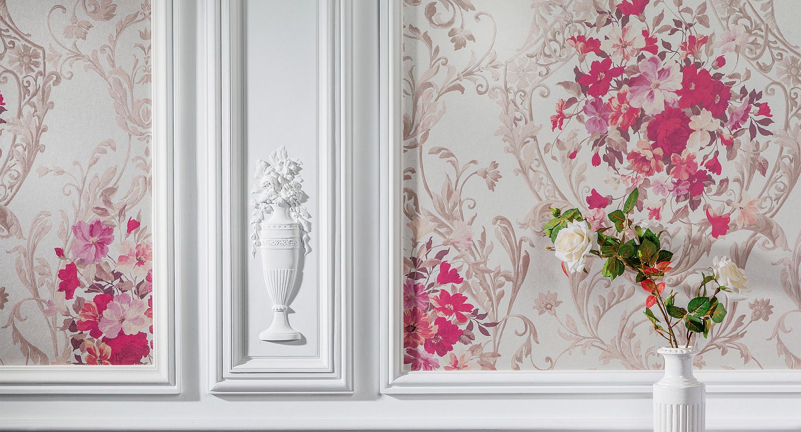 Панно Loymina Classic vol. II Medallion V10 002 C1 3х3 м фото в интерьере