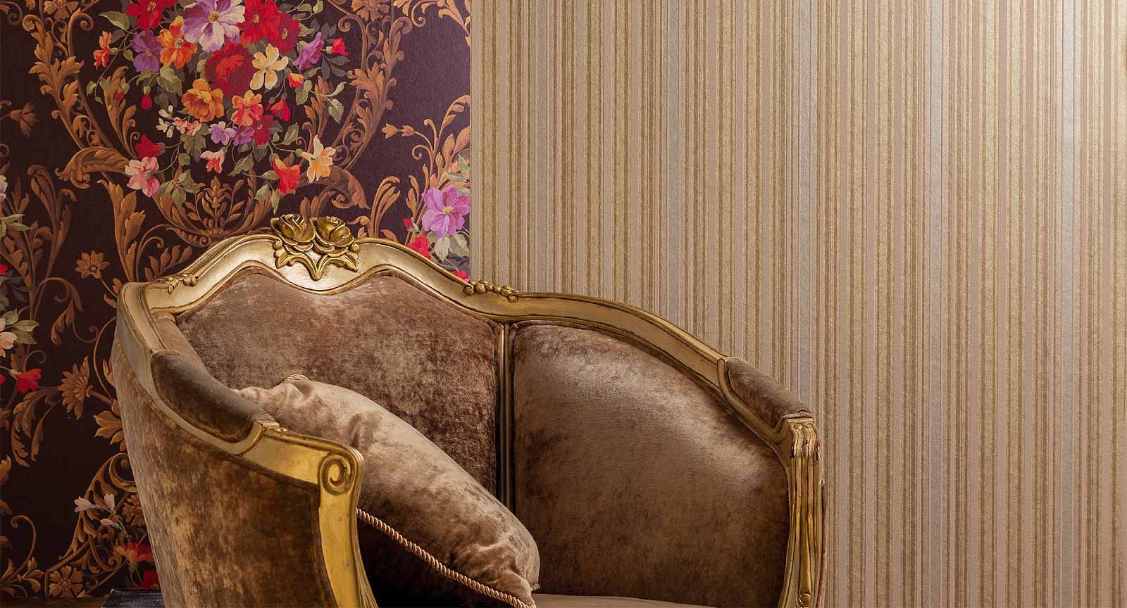 Панно Loymina Classic vol. II Medallion V10 004 C1 3х3 м фото в интерьере