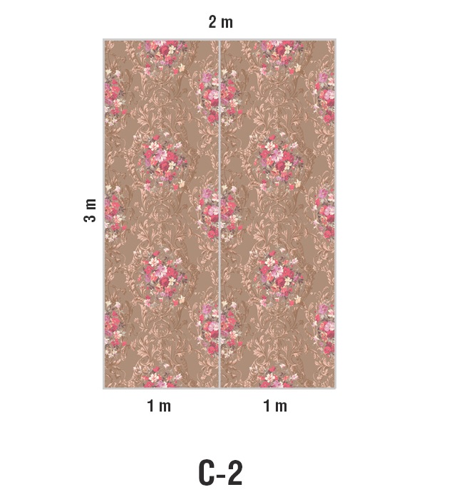 Панно Loymina Classic vol. II Medallion V10 010 C2 3х2 м