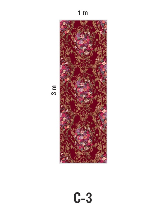 Панно Loymina Classic vol. II Medallion V10 020 C3 3х1 м