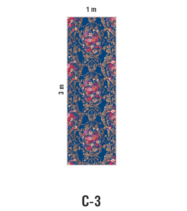 Панно Loymina Classic vol. II Medallion V10 021 C3 3х1 м