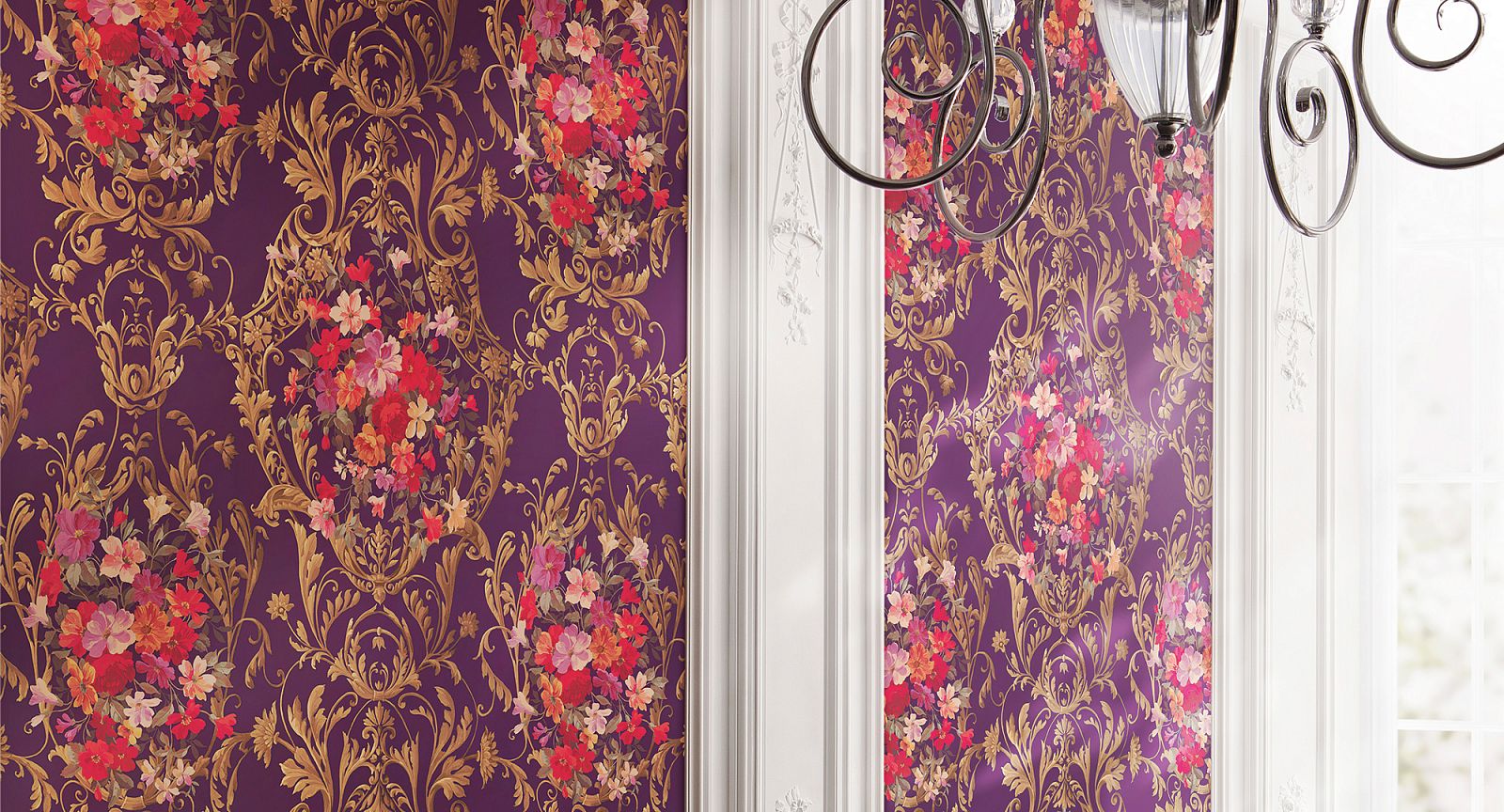 Панно Loymina Classic vol. II Medallion V10 022 C2 3х2 м фото в интерьере