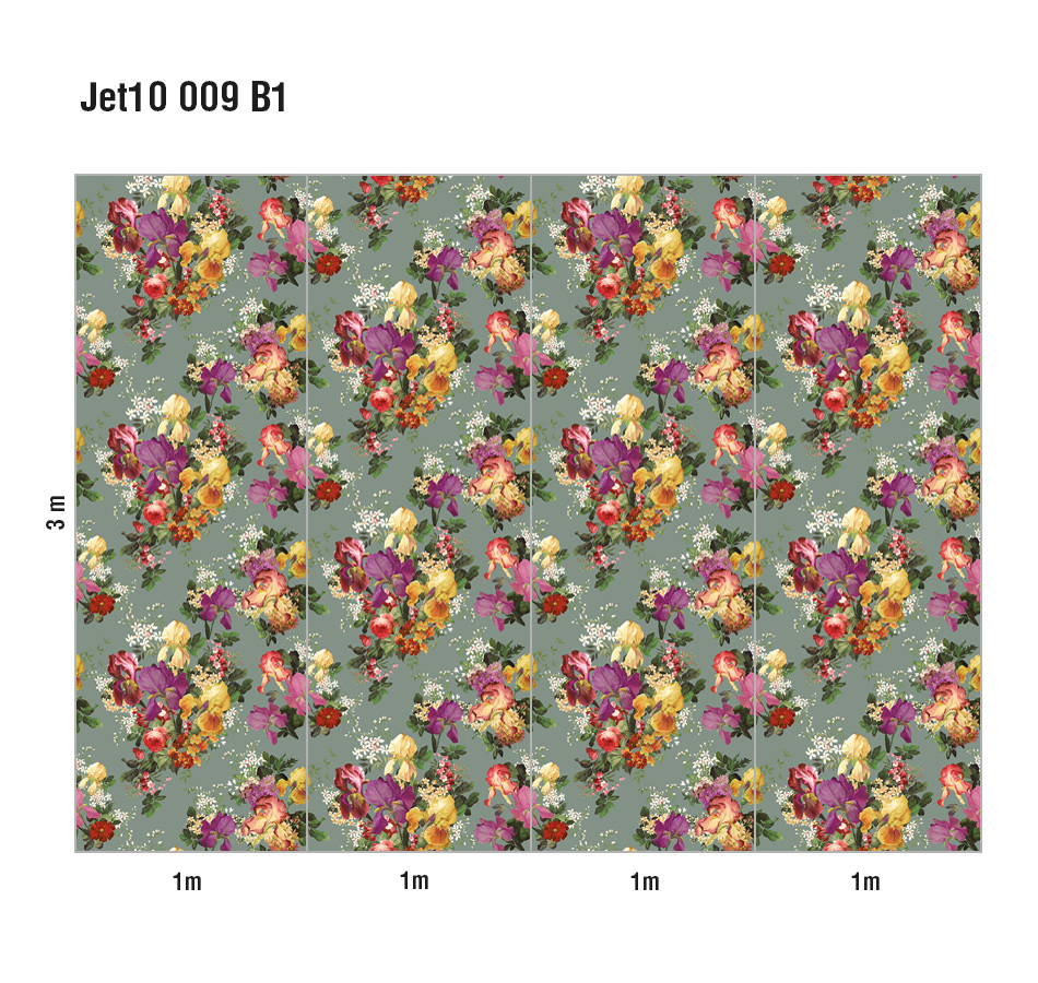 Панно Loymina Jetset Fleur de Lis Jet10 009 B1 3x4 м