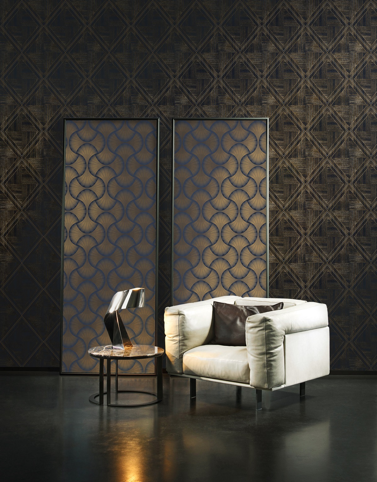 Обои Trendsetter Renzo RE4605 фото в интерьере Обои Trendsetter Renzo RE4605 фото в интерьере