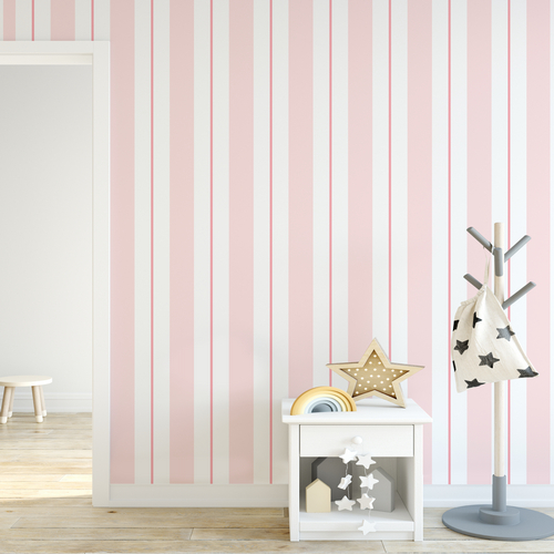 Обои Architector Little Genius Kingsly Dynamic stripe 72021 фото в интерьере