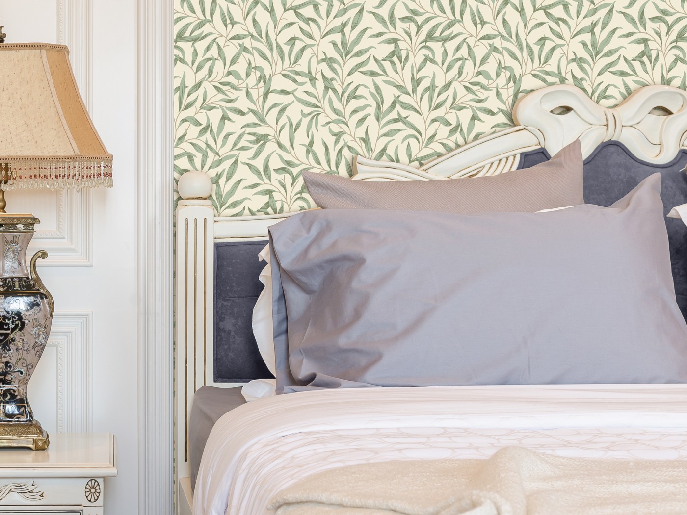 Обои Architector British Heritage Willow bough KT20904 фото в интерьере