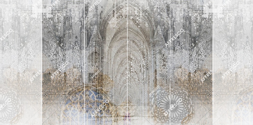 Панно Affresco New Art RE177-COL1 2x2,68 м Панно Affresco New Art RE177-COL1 2x2,68 м