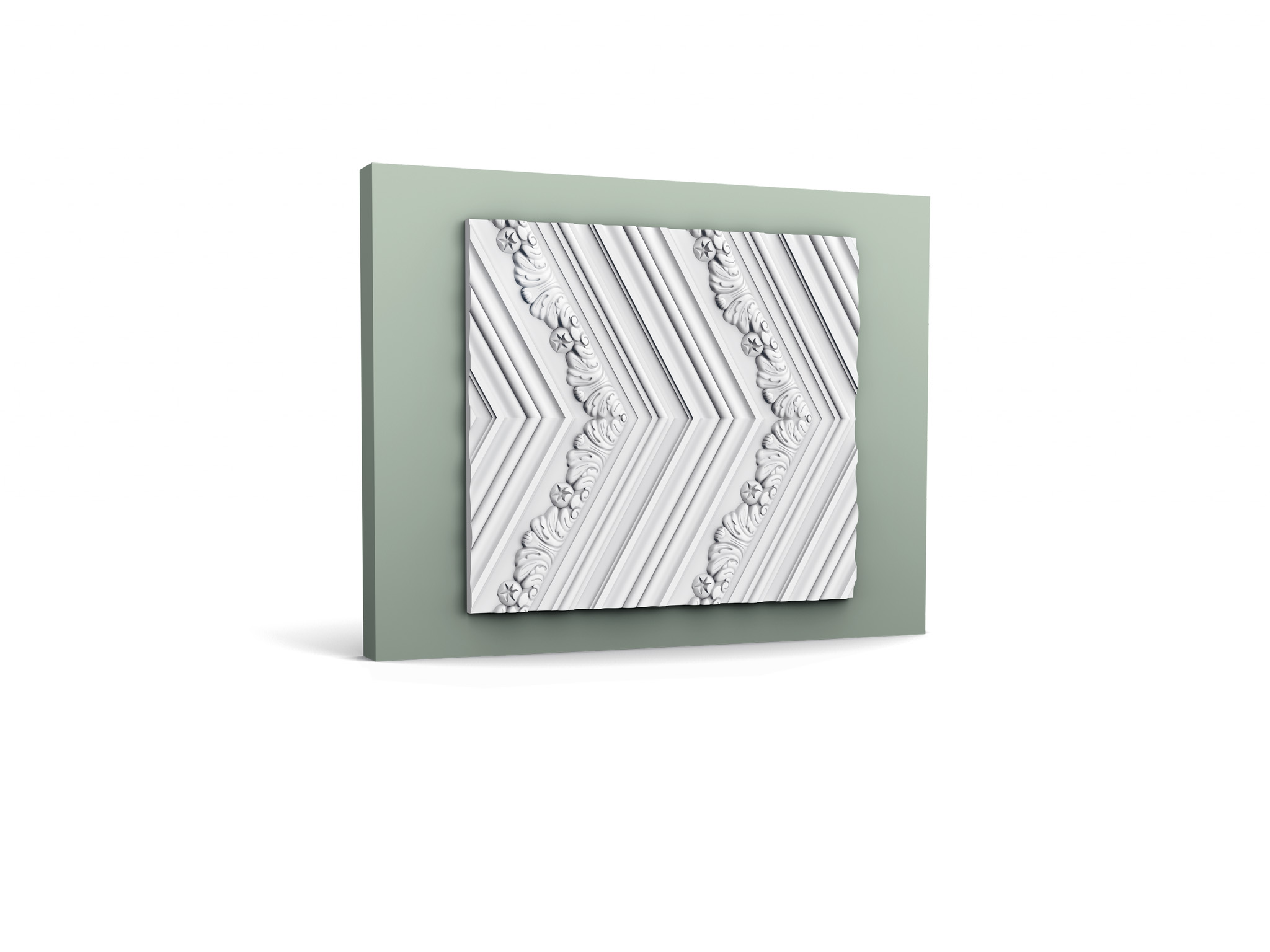 Стеновая панель под покраску Orac Decor New Classic Chevron W130 2000×400×20